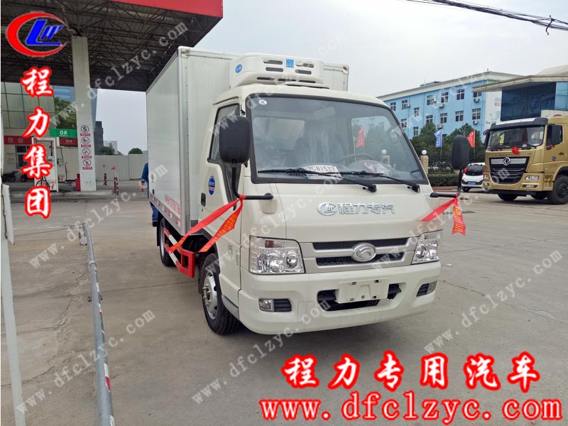 湖北程力集團(tuán)生產(chǎn)的福田馭菱VQ2冷藏車(chē)