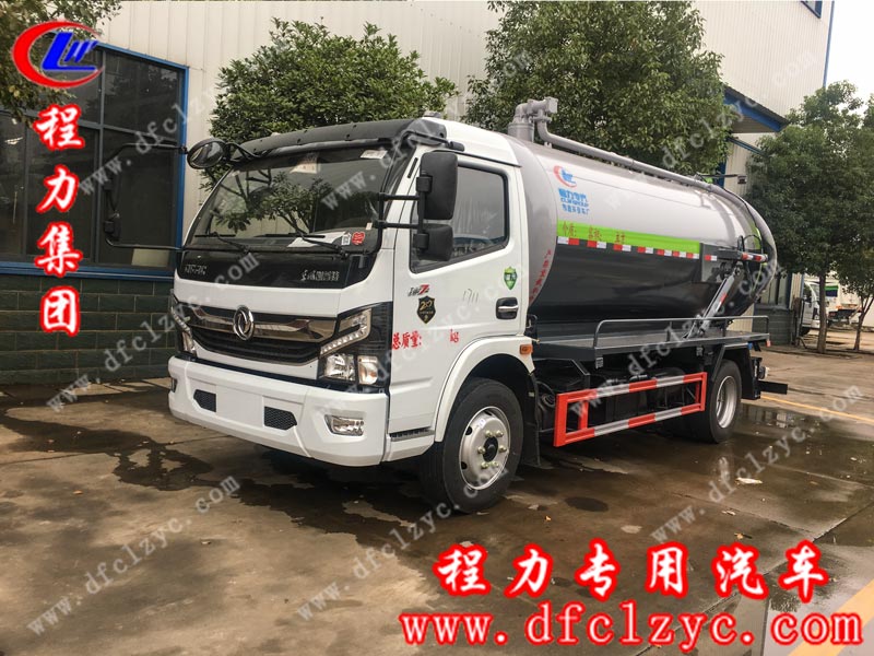 程力專用汽車股份有限公司生產(chǎn)的國(guó)六東風(fēng)大多利卡吸污車