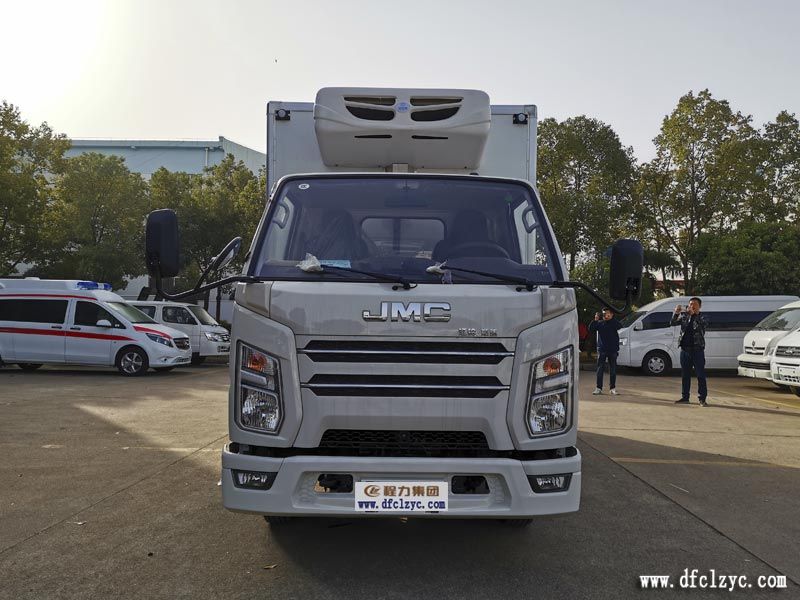 程力集團國六江鈴順達藍(lán)牌冷藏車